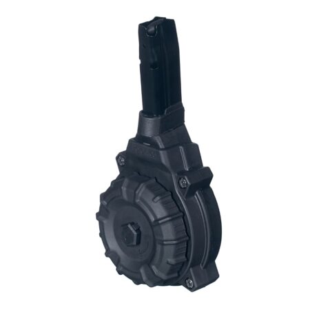 ProMag Sig Sauer P365 9mm Luger 50-Round Drum Magazine- Black Polymer- DRM-A32