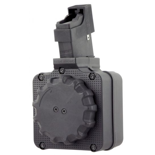 ProMag LR-308 SR-25 .308 Winchester 50-Round Drum Magazine- Black Polymer- DRM-A1