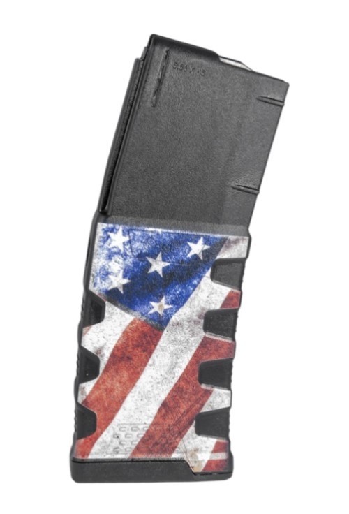 MFT Extreme Duty AR-15 5.56X45mm 30-Round Magazine- American Flag- EXDPM556D-AFM1