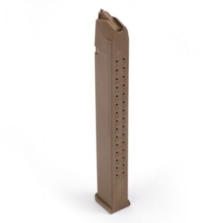 Toolman Tactical Glock 9mm Luger 35-Round Magazine- FDE- GL35C