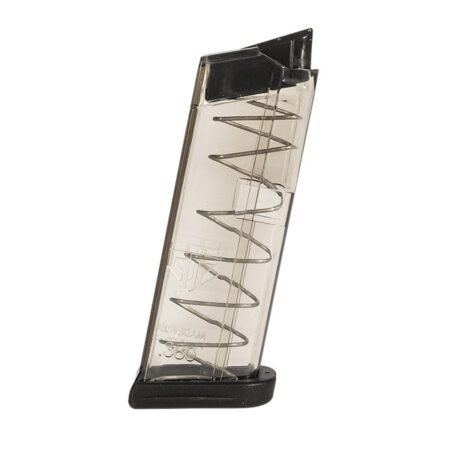 Elite Tactical Systems Glock 42 .380 ACP 7-Round Magazine- Translucent Polymer- GLK-42