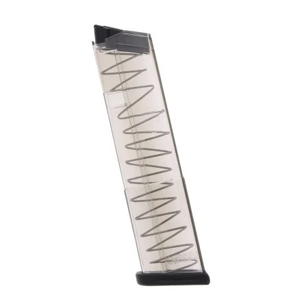 Elite Tactical Systems Glock 43 9mm Luger 12-Round Magazine- Translucent Polymer- GLK-43-12