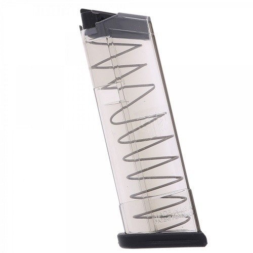 Elite Tactical Systems Glock 43 9mm Luger 9-Round Extended Magazine- Translucent Polymer- GLK-43-9