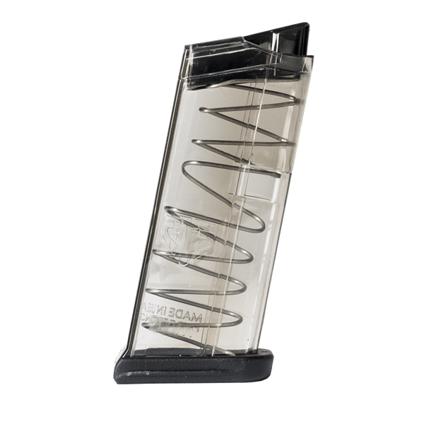 Elite Tactical Systems Glock 43 9mm Luger 7-Round Magazine- Translucent Polymer- GLK-43
