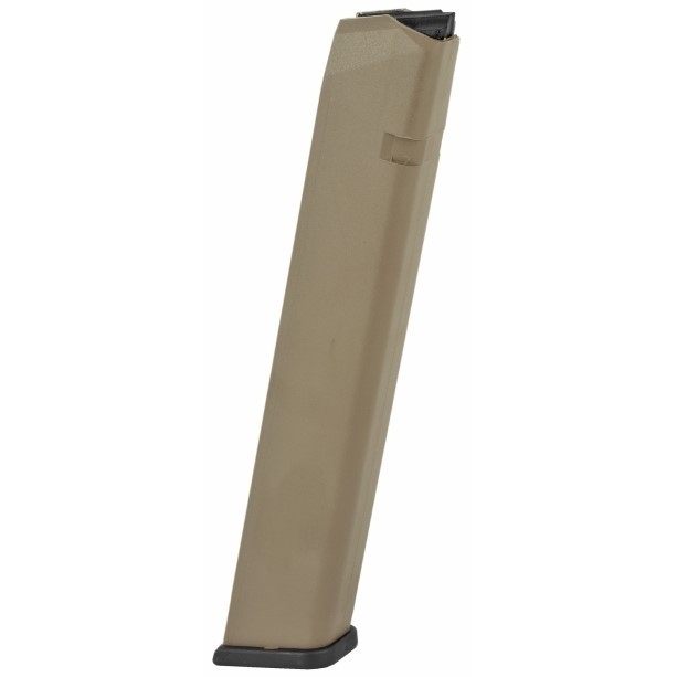 ProMag Glock G17/G19/G26 9mm Luger 32-Round Magazine- FDE Polymer- GLK-A8B-FDE