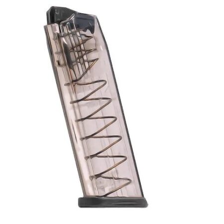 Elite Tactical Systems H&K VP9 9mm Luger 17-Round Magazine- Translucent Polymer- HKVP9-17