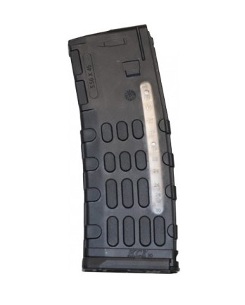 KCI AR-15 5.56x45mm 30-Round Magazine- Polymer Black- KCIMZ018PB