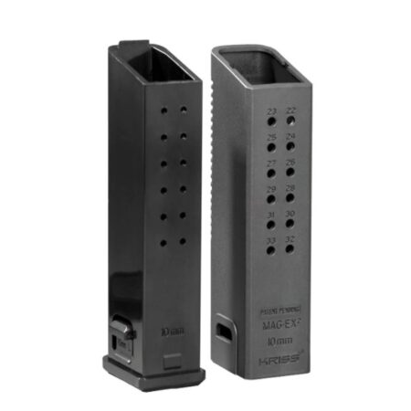 KRISS MAGEX2 Glock G20 10mm 33-Round Extension Kit- Black- KVA-MX2K10BL00