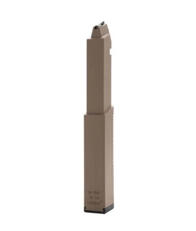 KRISS Vector22 .22 Long Rifle 30-Round Magazine- FDE- KVA-V22M30FD00