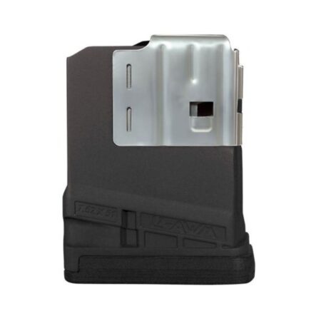 Lancer L7AWM SR-25 7.62X51 10-Round Magazine- Opaque Black- L710BLK
