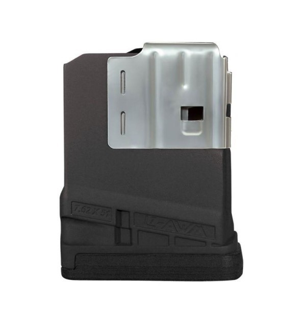 Lancer L7AWM SR-25 7.62X51 10-Round Magazine- Opaque Black- L710BLK