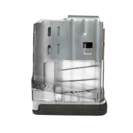 Lancer L7AWM SR-25 7.62X51 10-Round Magazine- Translucent Clear- L710CLR
