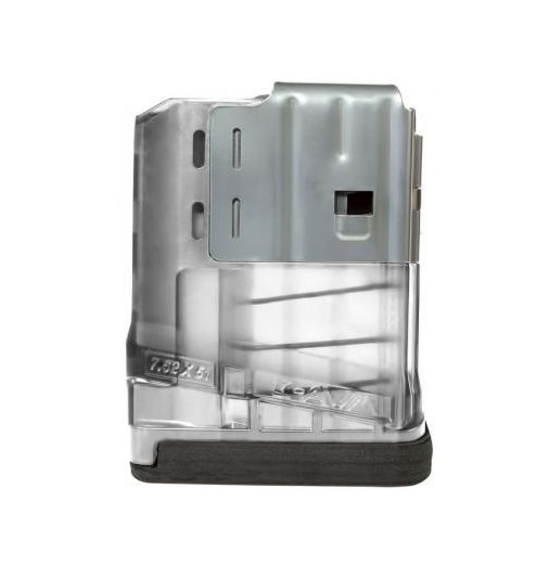 Lancer L7AWM SR-25 7.62X51 10-Round Magazine- Translucent Clear- L710CLR