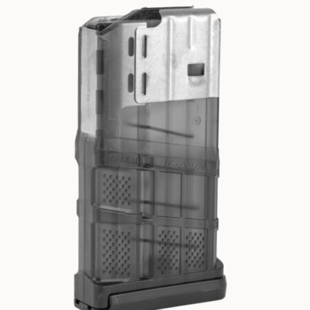 Lancer L7AWM SR-25 7.62X51 20-Round Magazine- Translucent Smoke- L720SMK