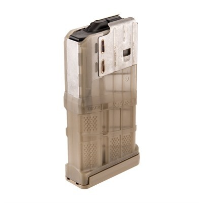 Lancer L7AWM SR-25 7.62X51 25-Round Magazine- Translucent Dark Earth- L725TDE