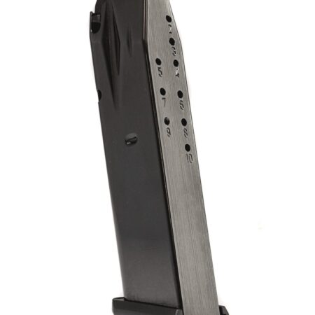 Century Arms Canik TP9 Series 9mm Luger 10-Round Full Size Magazine- Steel Black- MA549