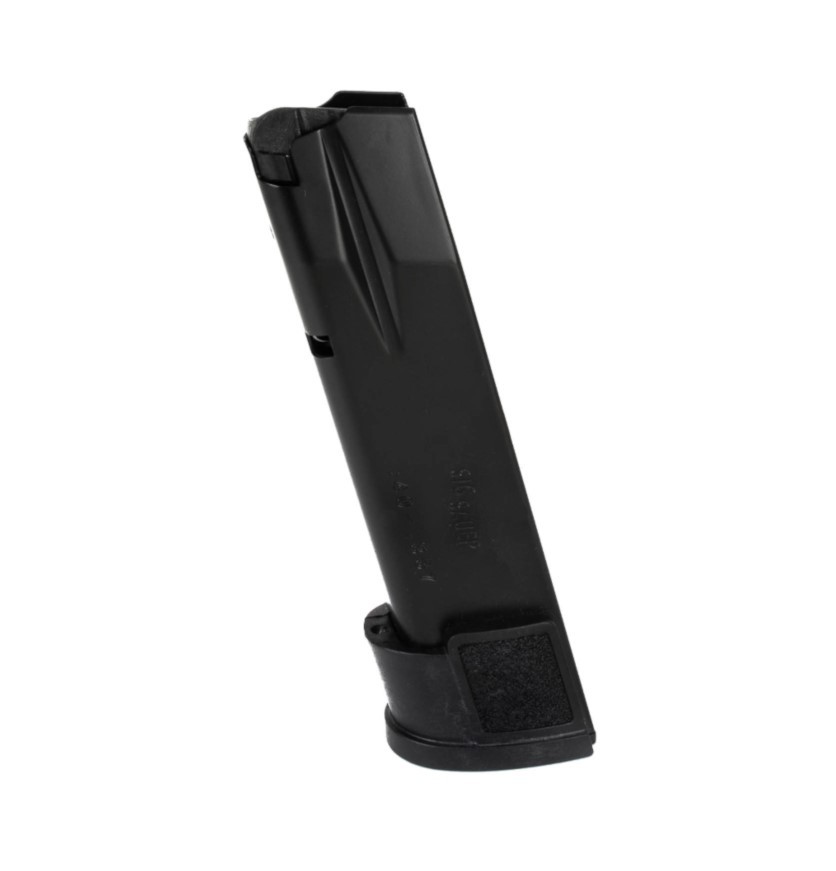 SIG SAUER P250/P320 Full Size .40 S&W / .357 Sig 18-Round Magazine- Steel Black- MAG-MOD-F-43-18