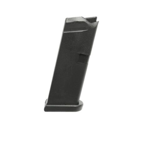 Glock G43 9mm Luger 6-Round Magazine- Polymer Black- MF43006