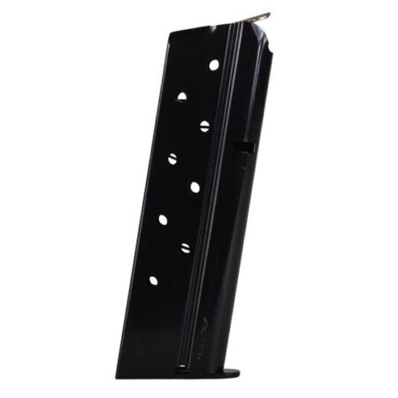 Mec-Gar 1911 Government, Commander .38 Super 9-Round Magazine- Steel Black- MGCGOV38B