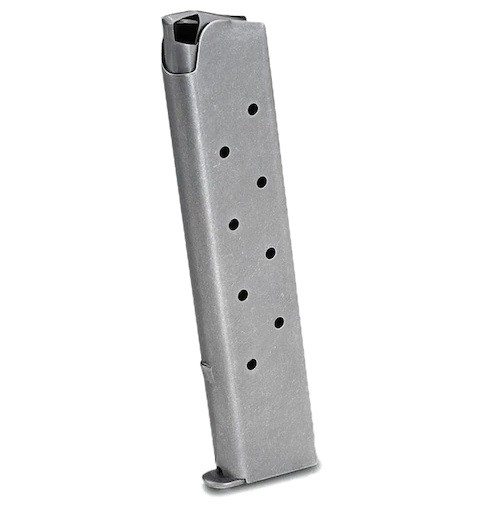 Springfield Armory 1911 .45 ACP 10-Round Full Size Magazine- Stainless Steel- PI4521