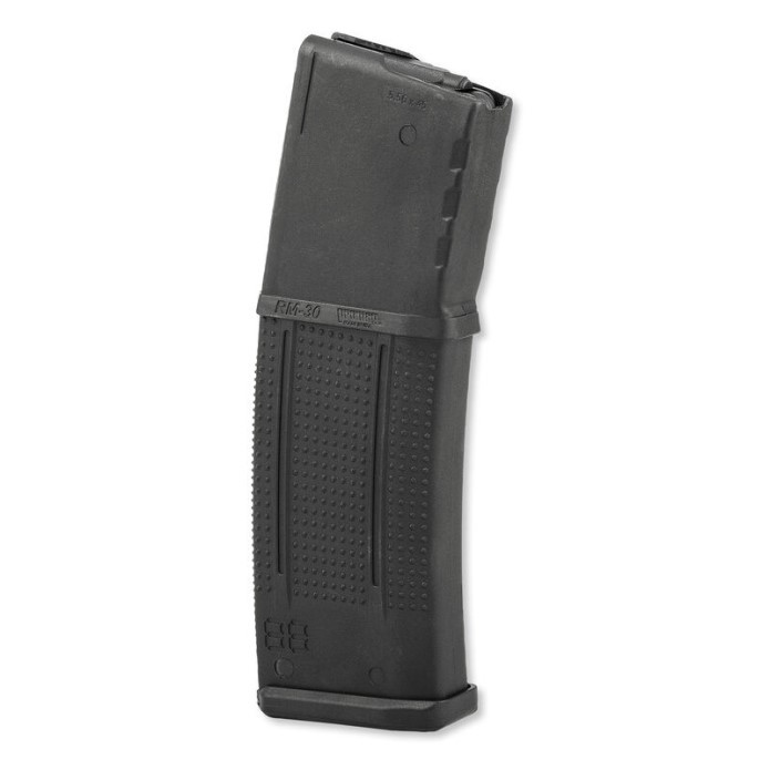 ProMag AR-15 5.56mm 30-Round Magazine, Roller Anti-Tilt Follower- Black Polymer- RM-30