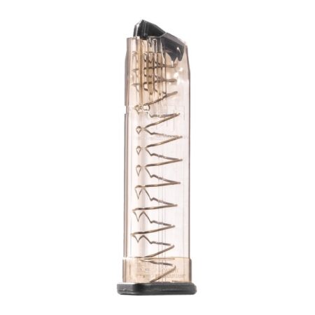 Elite Tactical Systems S&W M&P 9mm Luger 21-Round Magazine- Translucent Polymer- SW9-MP-21
