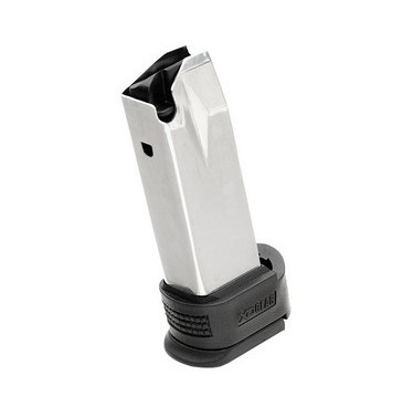 Springfield Armory XD-M .45 ACP 13-Round Extended Magazine- w/ Grip Sleeve #2- Stainless Steel- XD45452
