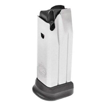 Springfield Armory XD-M Elite Compact 9mm Luger 14-Round Extended Magazine with Base Pad- Stainless Steel- XDME5914