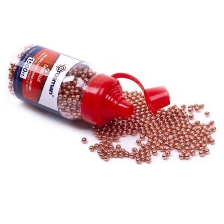 an image of the product Crosman Copperhead BB's 4.5mm Copper-Coated Precision Steel- Bottle of 1500 - CR0737