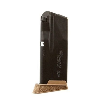 SIG SAUER P365 Micro-Compact 9mm 10-Round Magazine with Finger Extension- Coyote