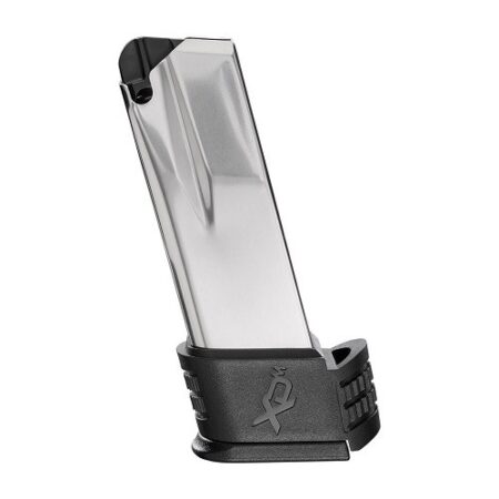 Springfield Armory XD-M 9mm Luger 19-Round Extended Magazine- Stainless Steel w/ Grip Sleeve #2