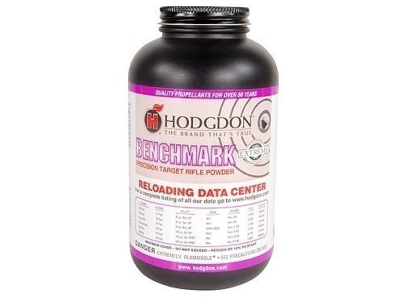 Hodgdon Benchmark Smokeless Powder- 1 Lb. (HAZMAT Fee Required)- HBM1