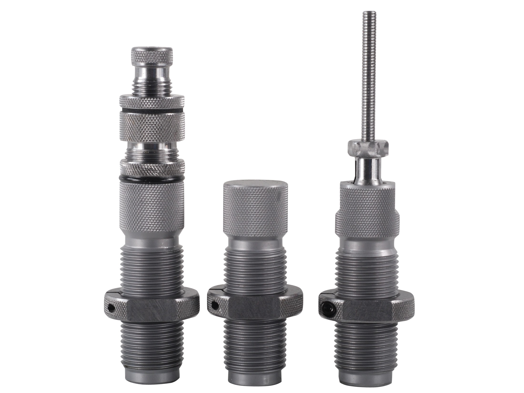 an image of the product Hornady Custom Grade New Dimension Nitride .40 S&W / 10mm 3-Die Reloading Set with Taper Crimp- 546534