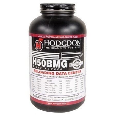Hodgdon H50BMG Smokeless Powder- 1 Lb. (HAZMAT Fee Required)- H50BMG1