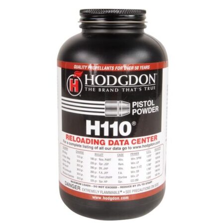 Hodgdon H110 Smokeless Powder- 1 Lb. (HAZMAT Fee Required)- H1101