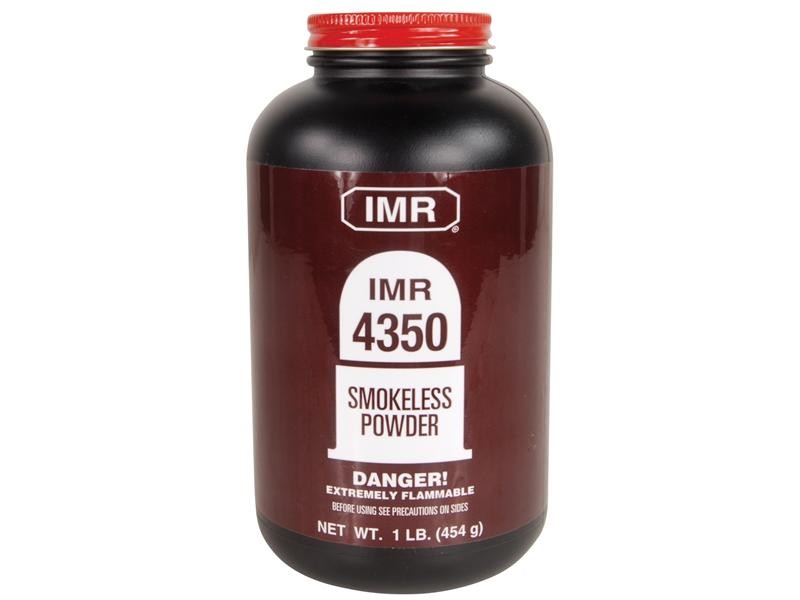 IMR 4350 Smokeless Powder- 1 Lb. (HAZMAT Fee Required)- IMR4350-1