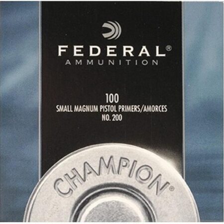 Federal Small Pistol Magnum Primers #200- Box of 1000 (HAZMAT Fee Required)- NO.200