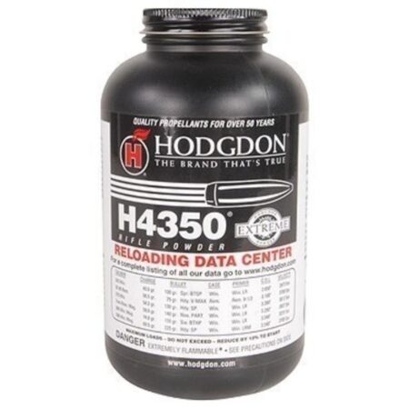 Hodgdon H4350 Smokeless Powder- 1 Lb. (HAZMAT Fee Required)- H43501