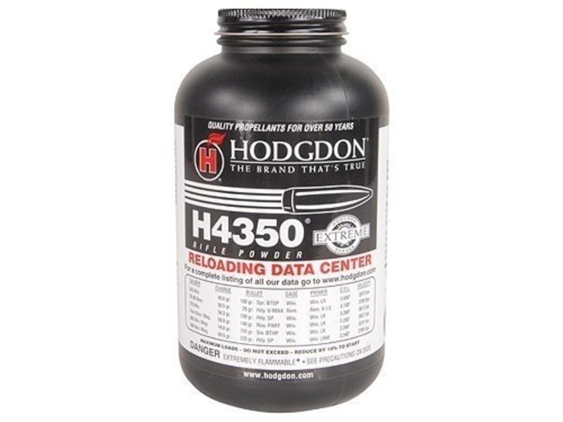 Hodgdon H4350 Smokeless Powder- 1 Lb. (HAZMAT Fee Required)- H43501