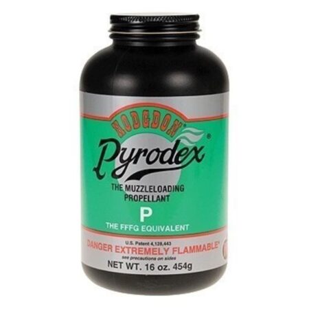 Hodgdon Pyrodex P Black Powder Substitute- 1 Lb. (HAZMAT Fee Required)- HP1