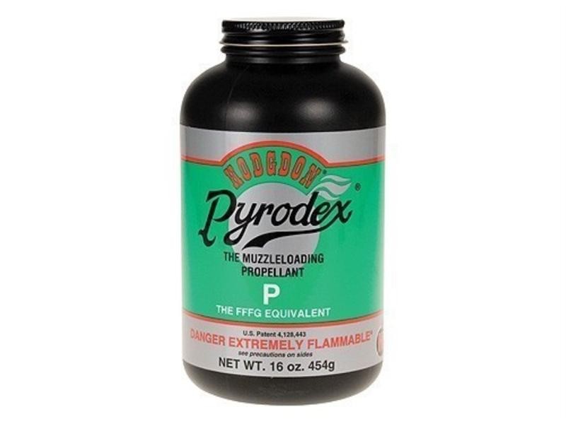 Hodgdon Pyrodex P Black Powder Substitute- 1 Lb. (HAZMAT Fee Required)- HP1