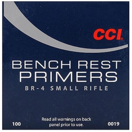 CCI Small Rifle Bench Rest Primers #BR4- Box of 1000 (HAZMAT Fee Required)- 19