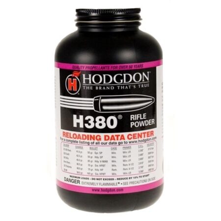 Hodgdon H380 Smokeless Powder- 1 Lb. (HAZMAT Fee Required)- H3801