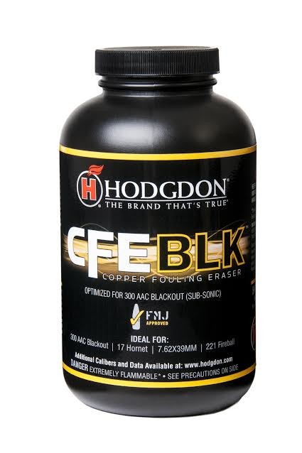 Hodgdon CFE BLK Smokeless Powder- 1 Lb. (HAZMAT Fee Required)- HBLK1
