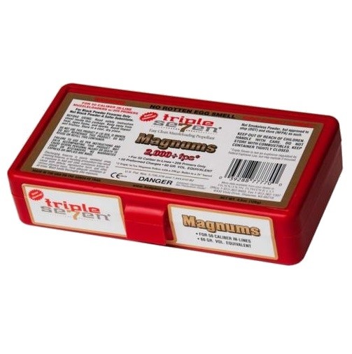 Hodgdon Triple Seven Magnum 50/60 .50 Cal 60 Gr. Pellets- Box of 100 (HAZMAT Fee Required)- T7MAG