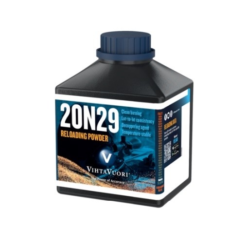 Vihtavuori 20N29 Smokeless Powder- 1 Lbs. (HAZMAT Fee Required)- VN20N291