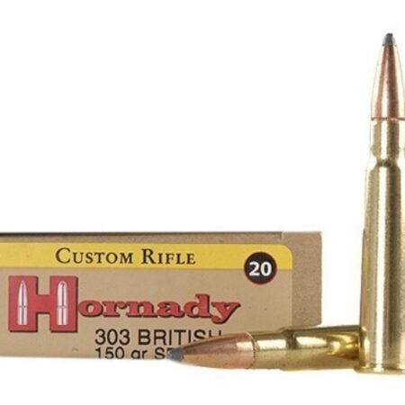 Hornady Custom .303 British 150 Gr. InterLock Spire Point- Box of 20