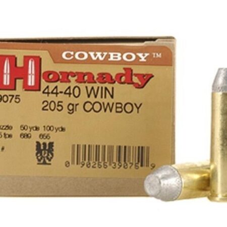 Hornady Frontier Cowboy .44-40 WCF 205 Gr. Lead Flat Nose- Box of 20