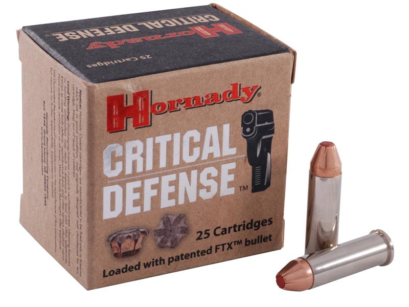 Hornady Critical Defense .38 Special 110 Gr. FTX- Box of 25