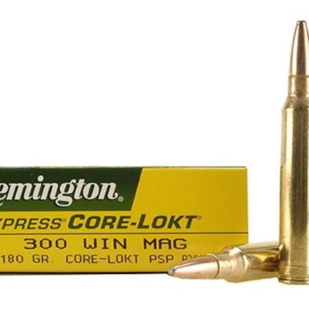 Remington Express .300 Winchester Magnum 180 Gr. Core-Lokt Pointed Soft Point- Box of 20